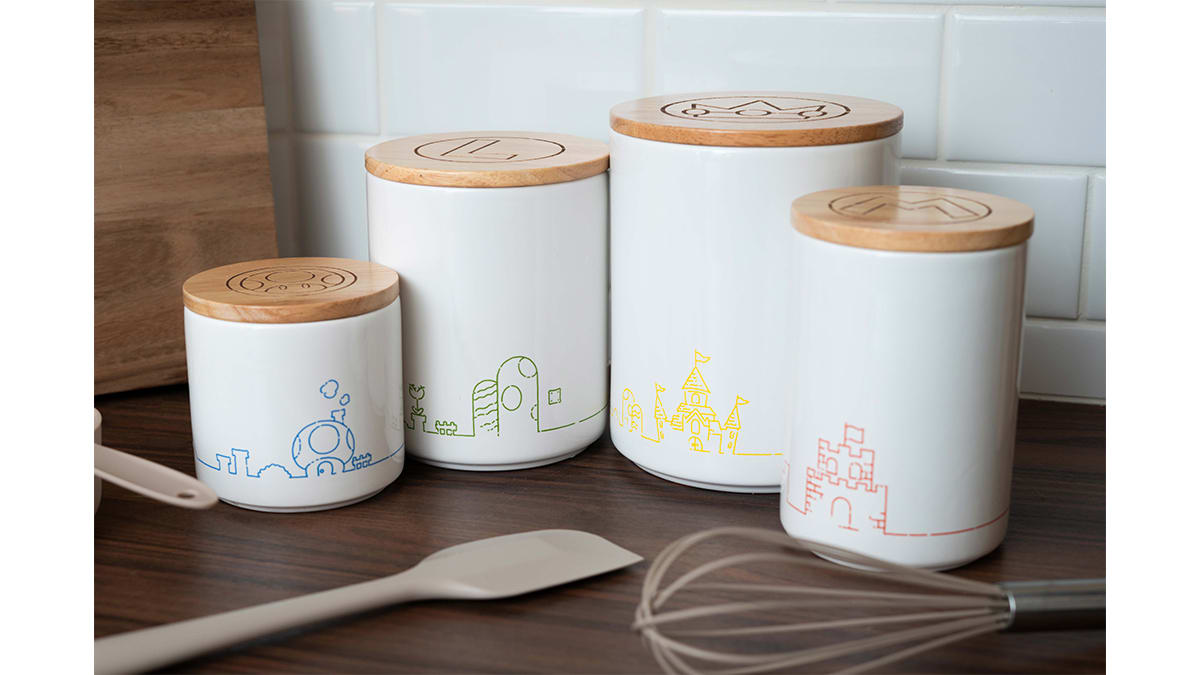 Super Mario™ Home Collection - Ceramic Containers (Set of 4) 2